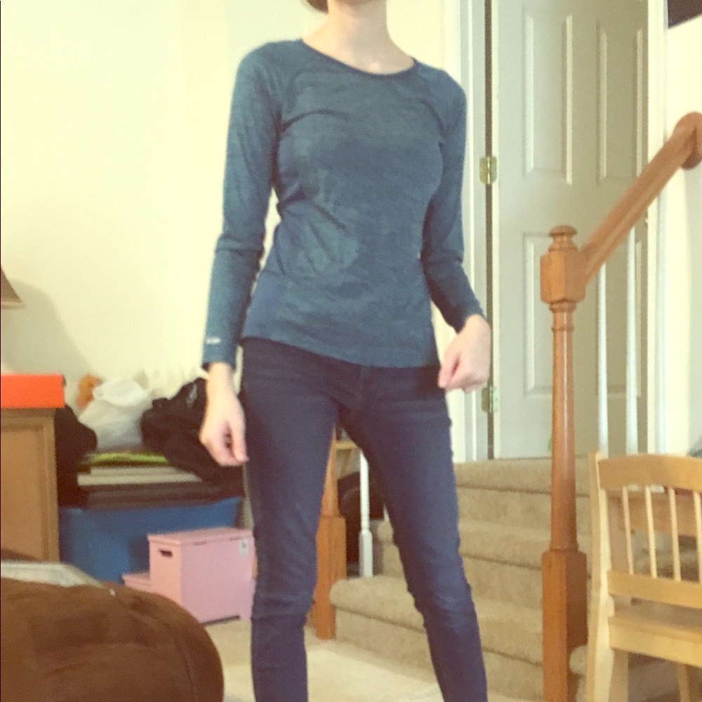 Dry-fit Blue Shirt